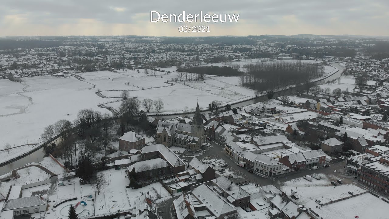 Denderleeuw in 4K: Dorpskern - Dender - Wellemeersen - Windmolens