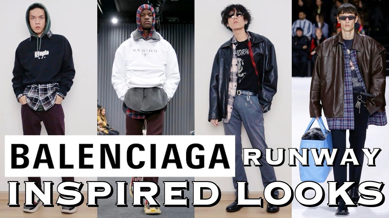 4 CARA STYLE BALENCIAGA RUNWAY