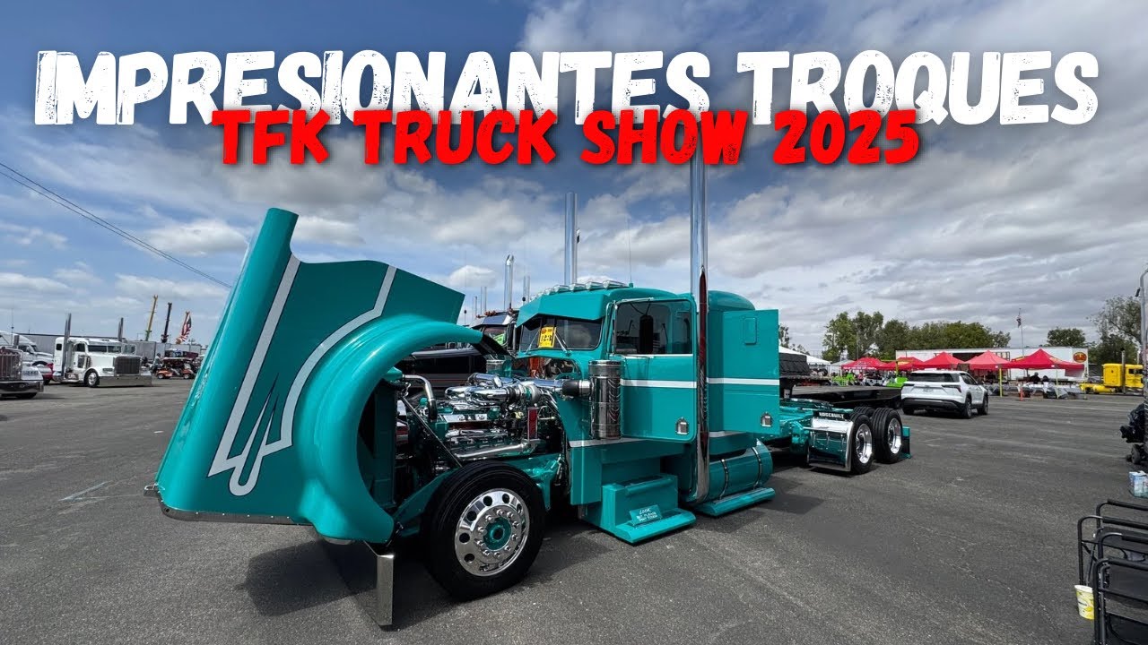 IMPRESIONANTES TROQUES SE VIERON EN EL TRUCKING FOR KIDS 2025 EN BAKERSFIELD, CA | RAAALAN
