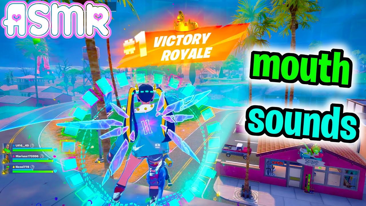 ASMR Gaming 🍀 Fortnite Blitz Royale Cozy Trigger Words + Whispering Controller Sounds 🎧