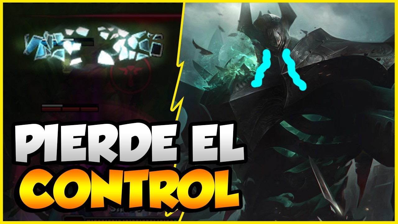 🤣 SE TILTEA AL NO SABER LIDIAR CON UN TANQUE 🤣 | LEAGUE OF LEGENDS.