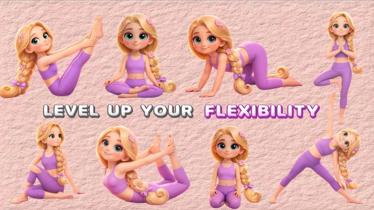 Fun & Easy Yoga Flow for Girls | Start Your Day Right!