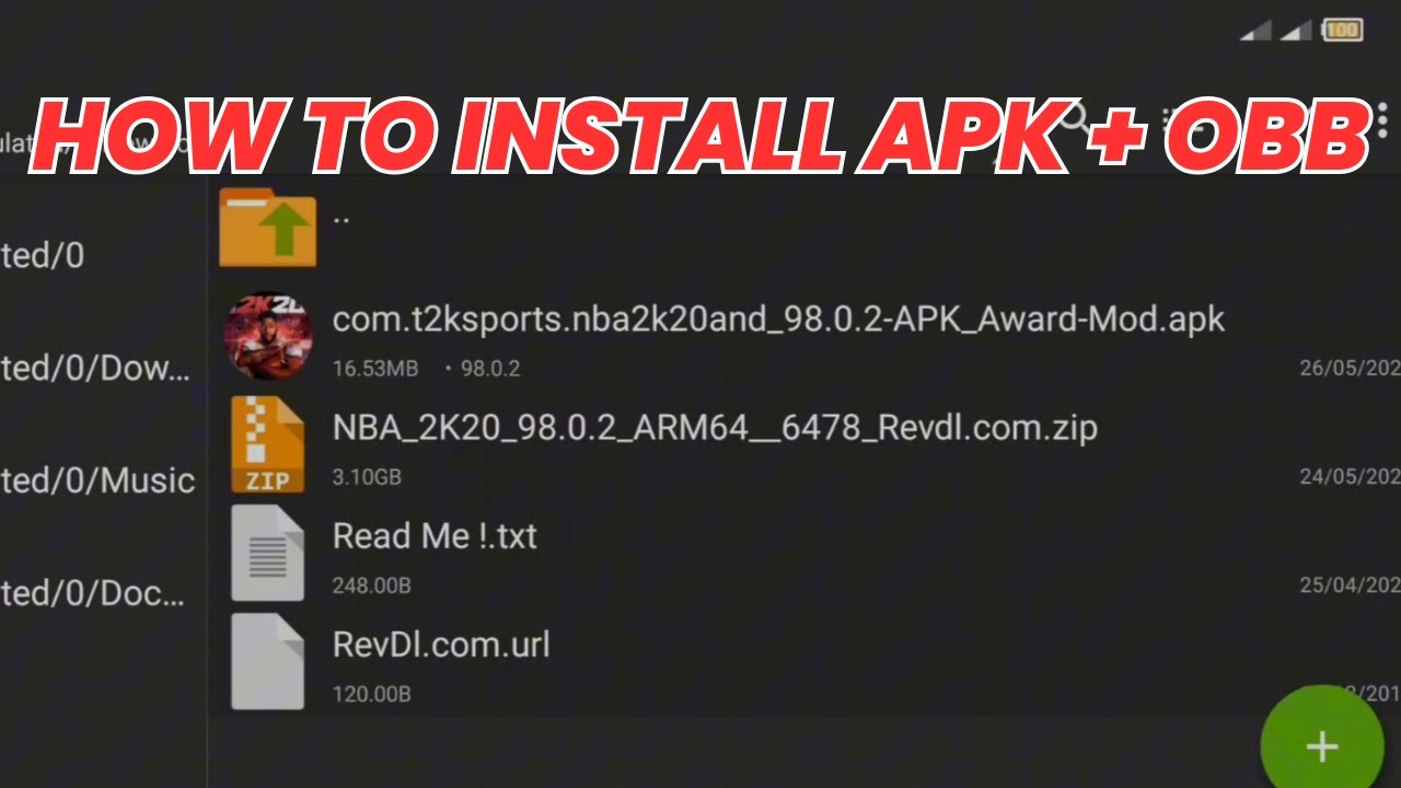 How To Install APK & OBB File On Android using ZARCHIVER - Tagalog
