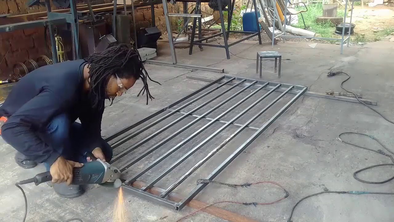 como fazer grade de proteção