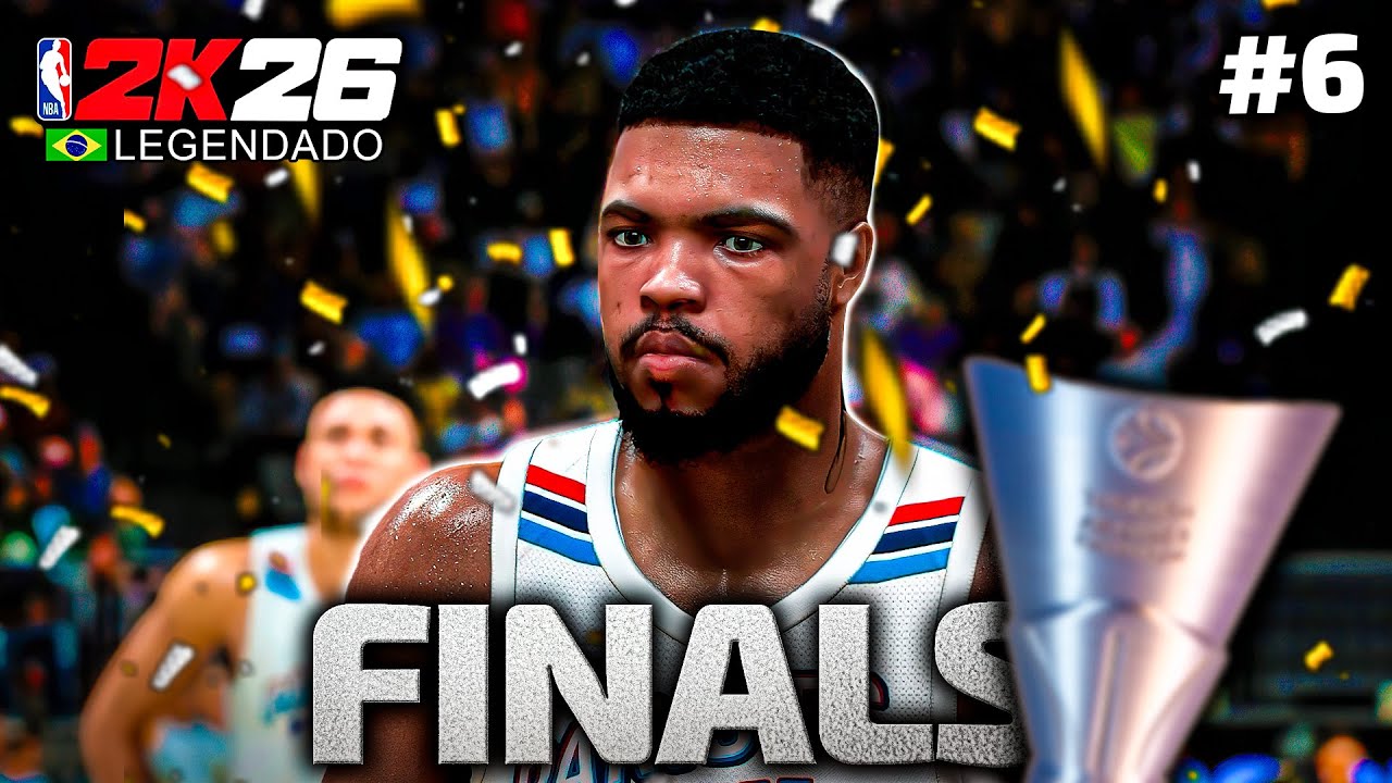 A GRANDE FINAL DA EUROLEAGUE! FOMOS CAMPEÕES? | MyCareer NBA2K26 Legendado #6