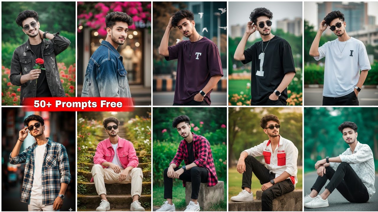 50+ NEW TRENDING 🔥 PROMPT FOR BOYS 😎 | ULTRA HD REALISTIC GEMINI AI PROMPTS 