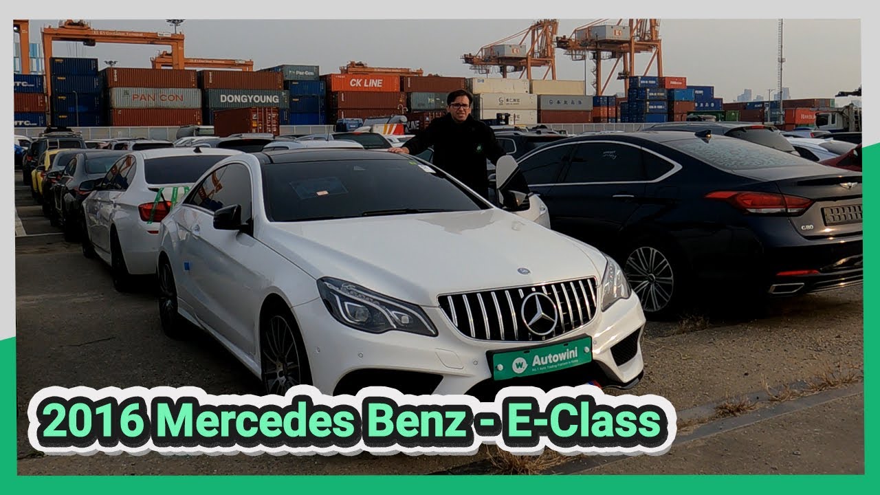 Автосалон Autowini Incheon Yard — Mercedes-Benz E-Class в Джорджию! #mercedesbenz #mercedes #auto...