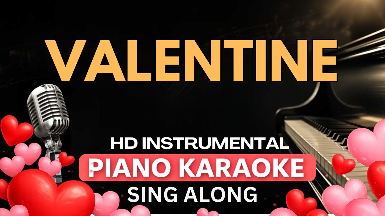 Jim Brickman & Martina McBride – Valentine – Piano Sing-Along | Lyrics | Key of C♯
