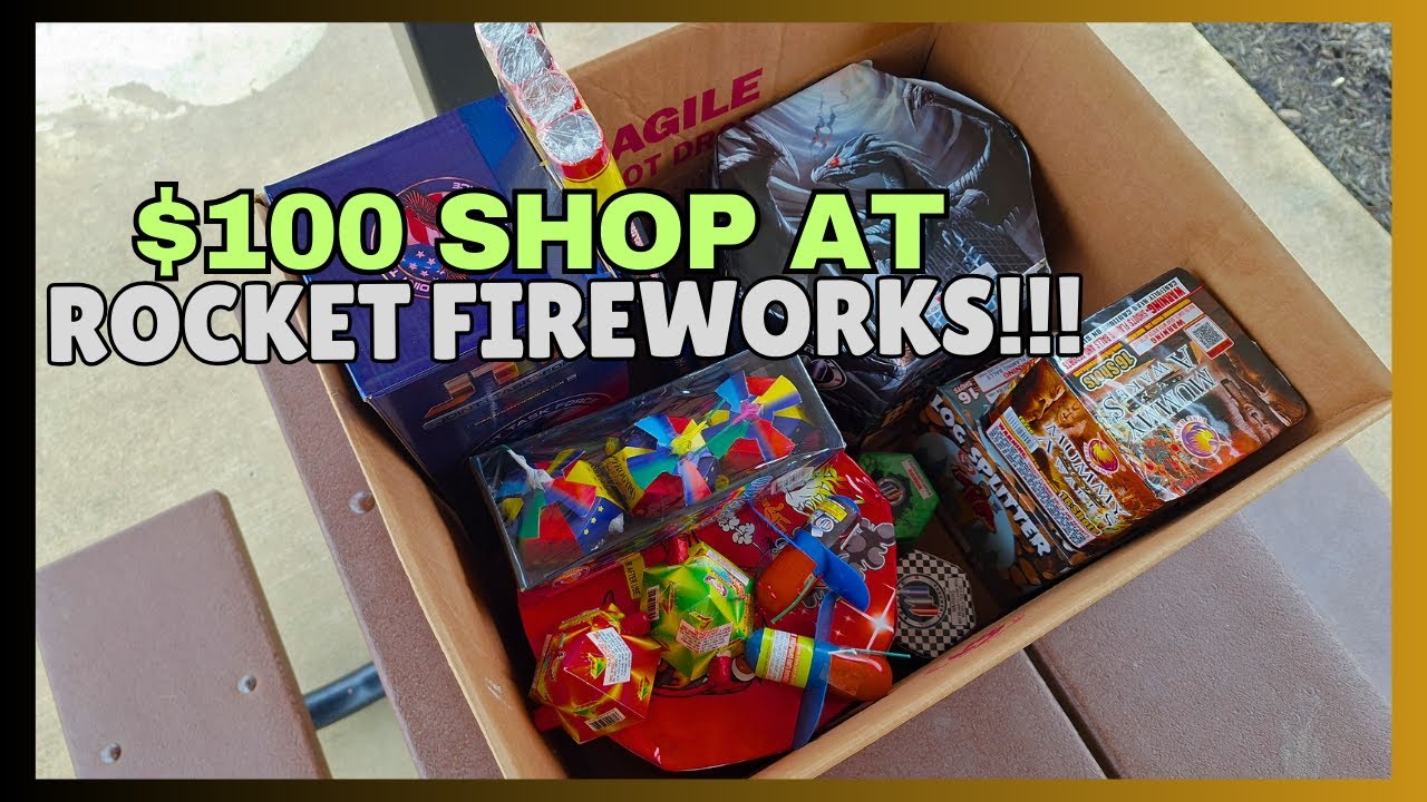Cheapest Fireworks in the Country! Rocket Fireworks Store Tour