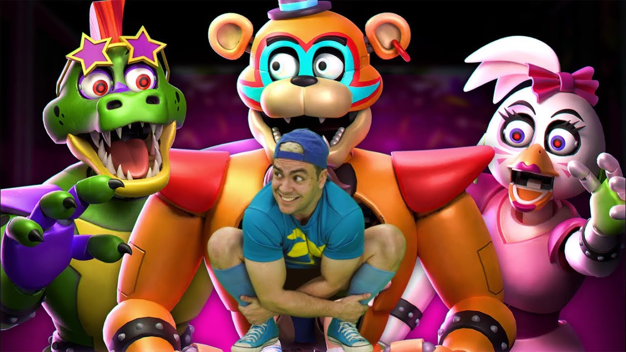 LUCCAS NETO VOLTOU! JOGANDO FIVE NIGHTS AT FREDDY’S!!! (MUITO ASSUSTADOR)