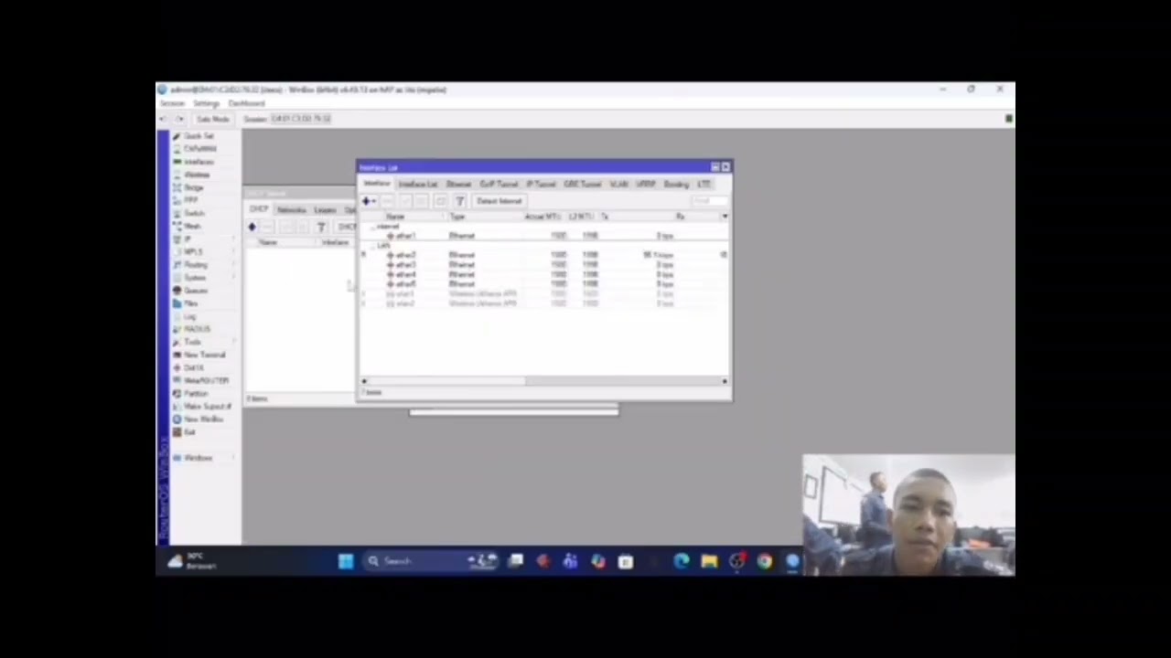 Meng konfigurasi VLAN menggunakan 2 Mikrotik