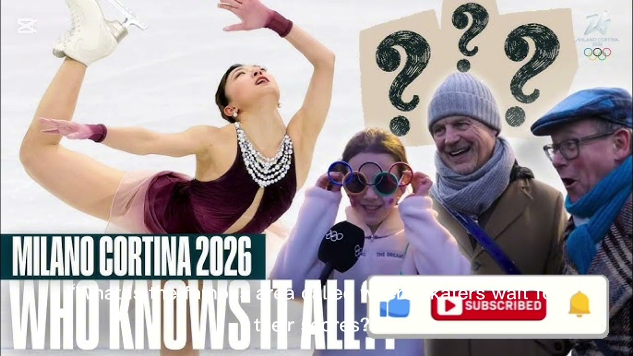 1️⃣ Ultimate Figure Skating Quiz at the Milano Ice Skating Arena ⛸️🔥