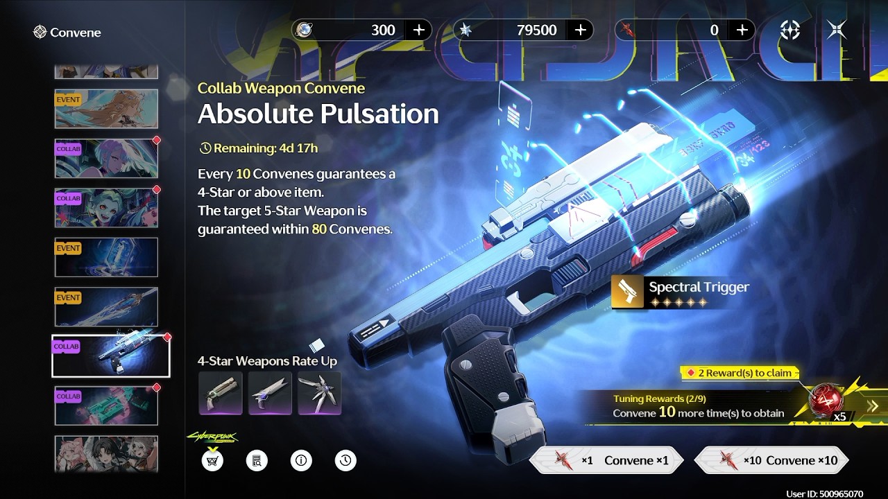 Atirando no Banner da Spectral Trigger - Absolute Pulsation - Wuthering Waves