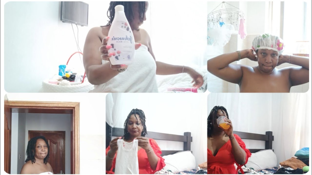 SIMPLE EASY QUICK SHOWER ROUTINE AS A MOTHER 35 PLUS BEFORE FOLDING LOT'S OF CLOTHES MOTIVATION
