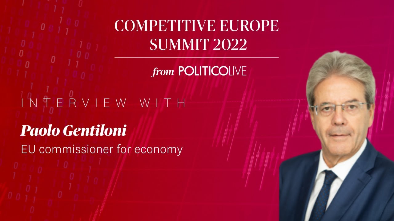 Welcoming remarks & Opening Interview with Paolo Gentiloni | Competitive Europe Summit