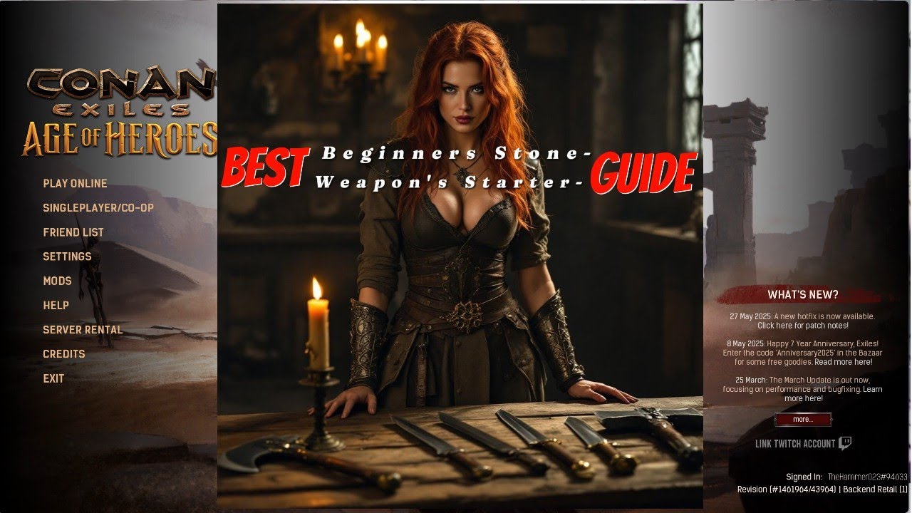Best & Worst Starting Weapons in Conan Exiles: Age of Heroes (2025 Guide)