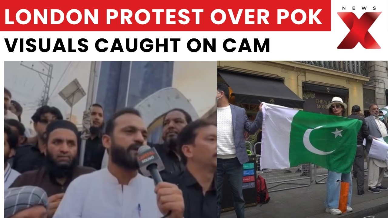 PoK Protests | Pakistani Reporter Chased During London Demonstration | NewsX
