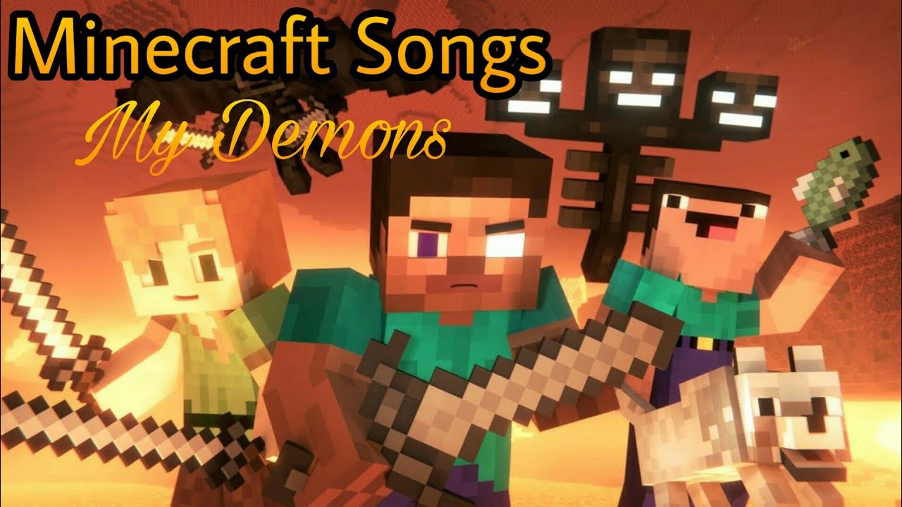 Minecraft Song ~ My Demons - Starset [Re-up]