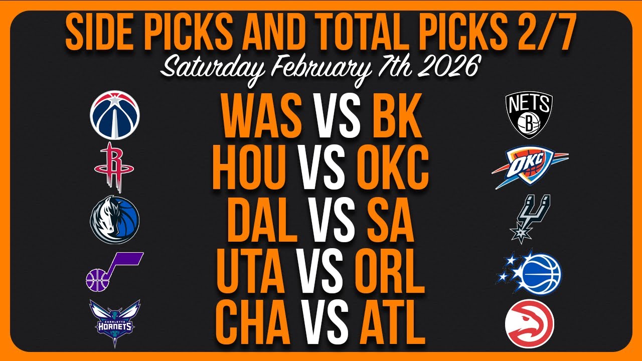 NBA Picks Today 2/7/26 NBA Picks and Predictions NBA Bets Today