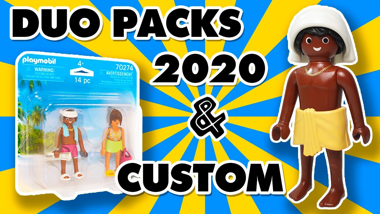 PLAYMOBIL👫 DUO PACKS 👬 2020 + CUSTOMS