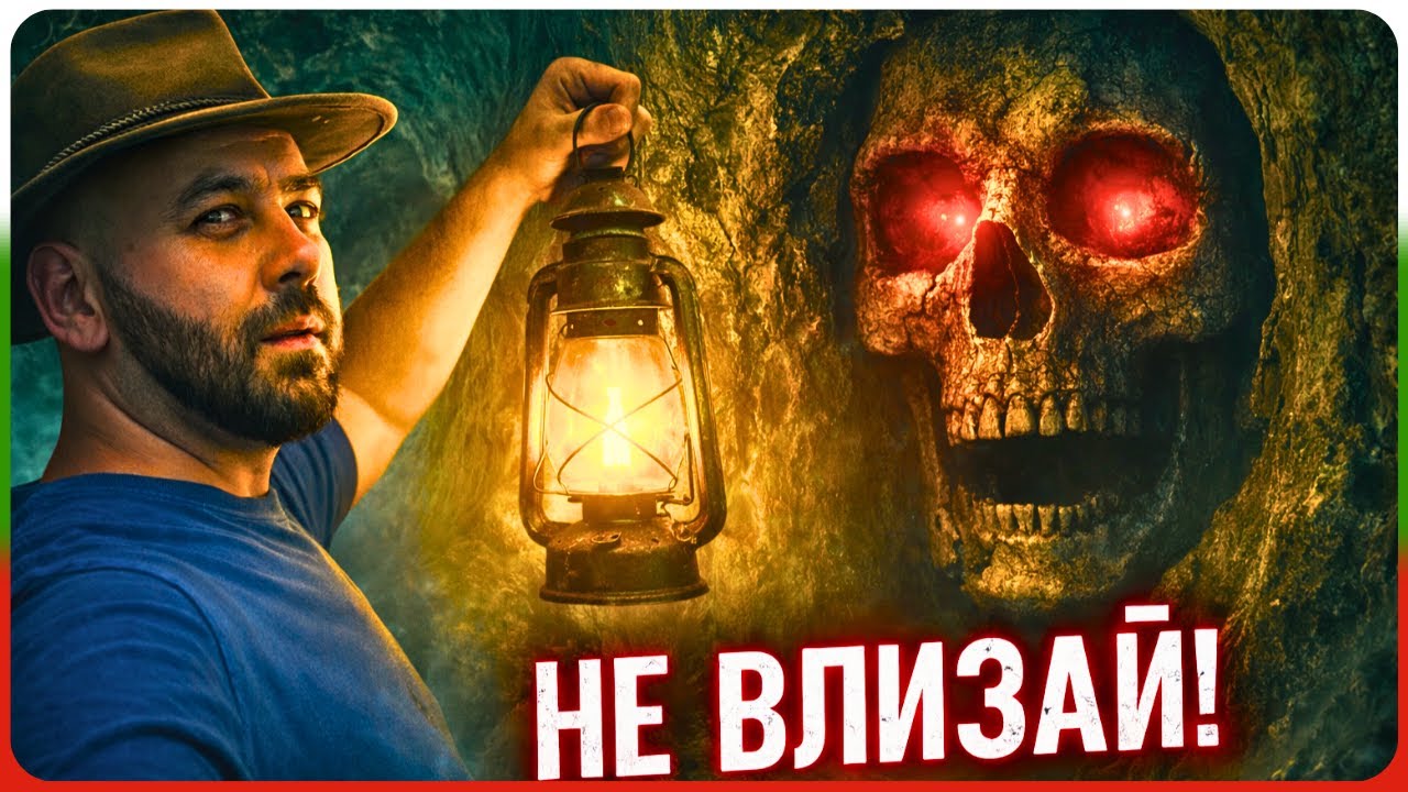 Открихме череп в пещерата... легендите се оказаха верни!!!