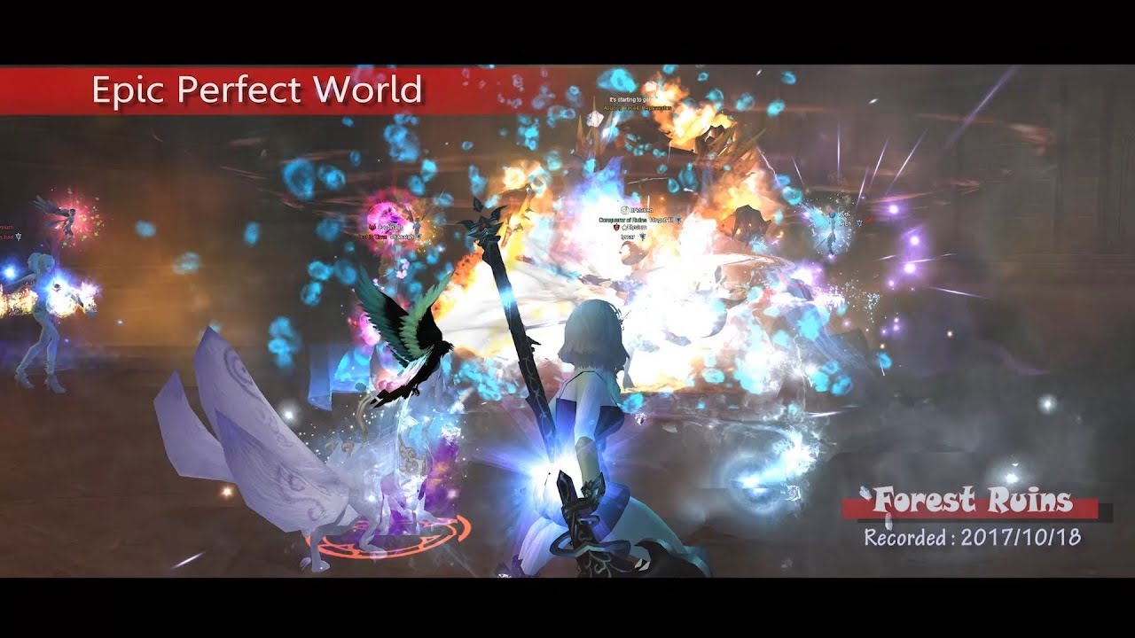 【完美世界】 EPW - Forest Ruins (Some boss) #2