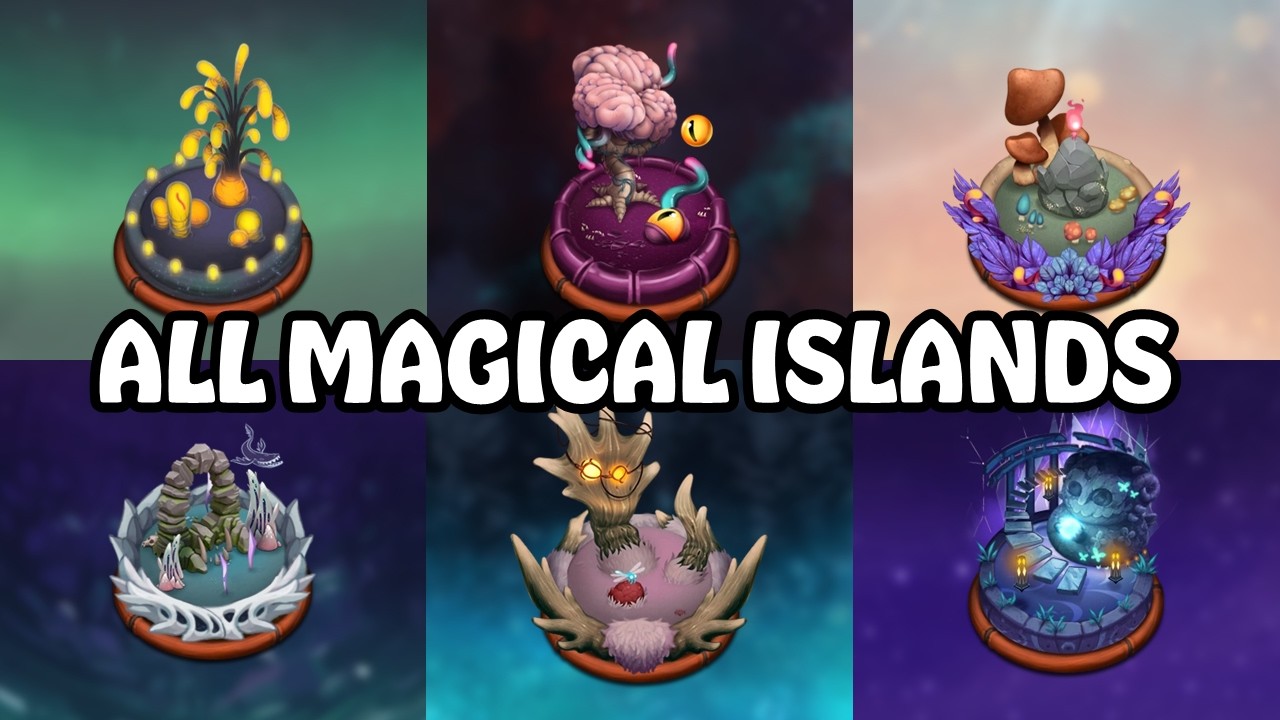All Magical Islands Full Songs | My Singing Monsters