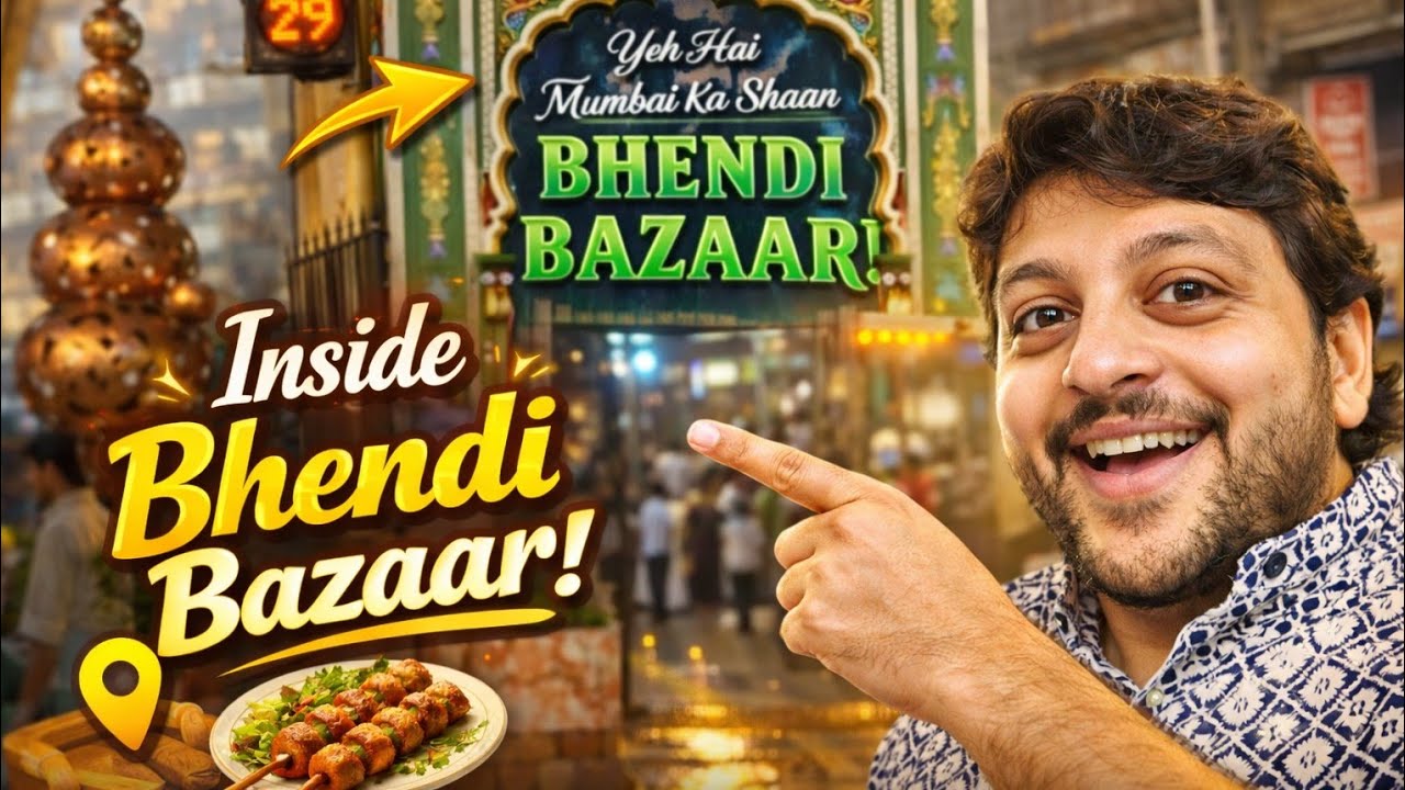 &ldquo;Bhendi Bazaar Mumbai | India&rsquo;s Oldest Market 😱 Full Street Food & Shopping Vlog&rdquo;