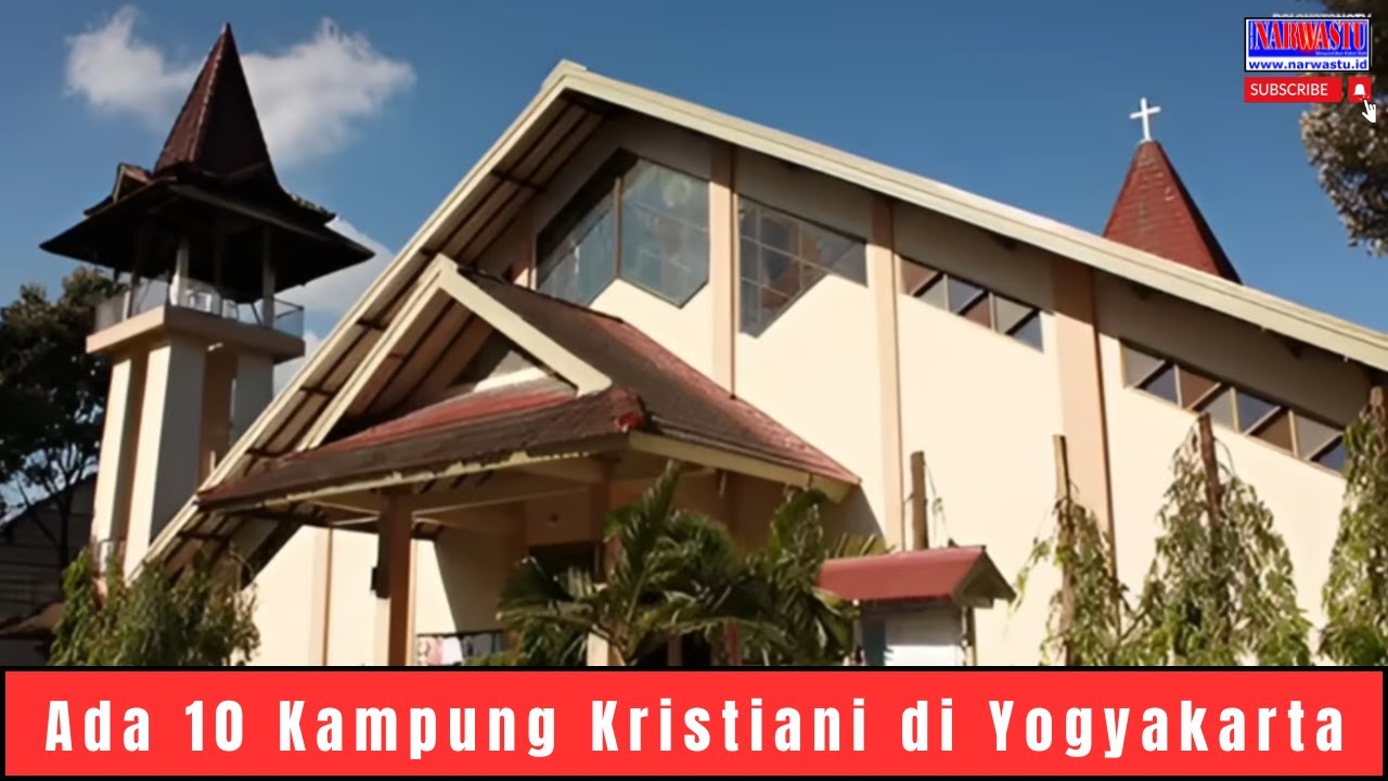Ada 10 Kampung Kristiani di Yogyakarta