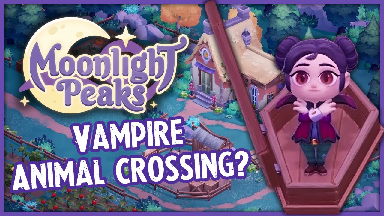 Moonlight Peaks - Animal Crossing + VAMPIRES?! (Demo Gameplay)