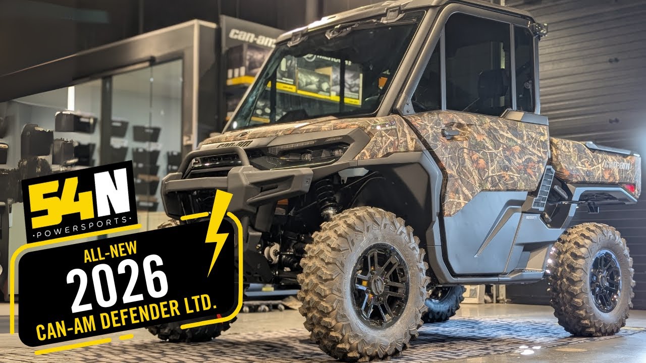 2026 Can-Am Defender HD11 Limited - What's New?