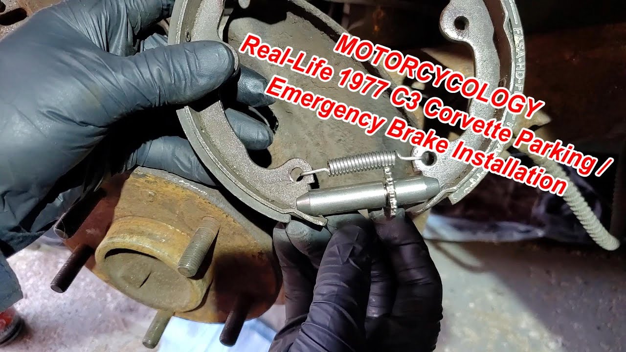 Real-Life 1977 C3 Corvette Parking / Emergency Brake Installation