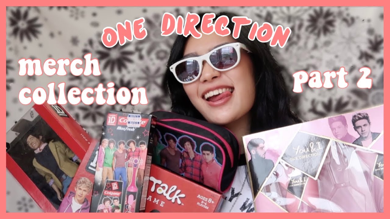 my one direction merch collection! (part 2: clothes/accs., stationery, perfume, etc.) // allthelove