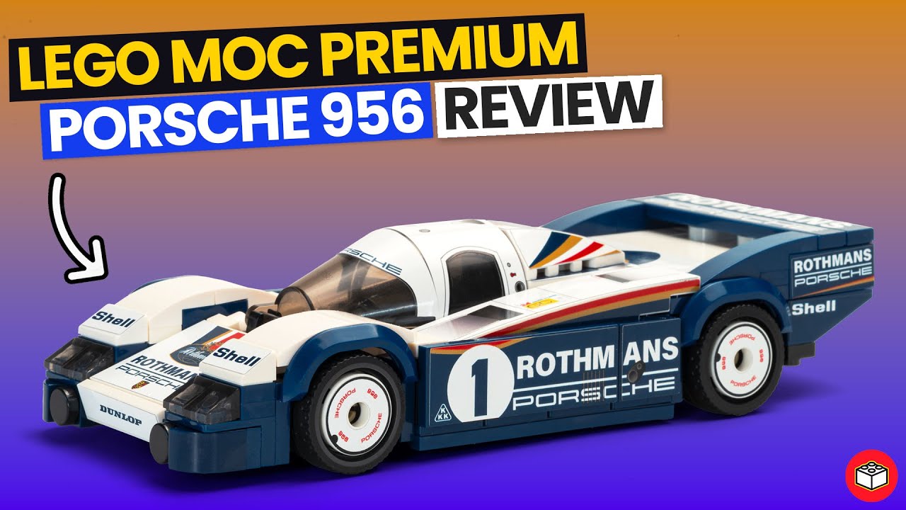 🔹 REVIEW Lego MOC PREMIUM del Porsche 956