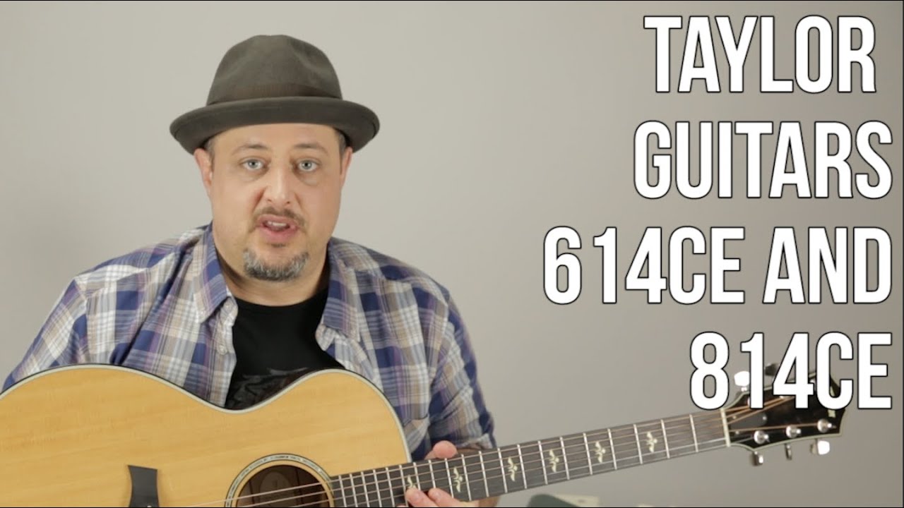 Taylor Guitars - 814ce and 614ce - Acoustic Guitars - Marty's Thursday Gear Video