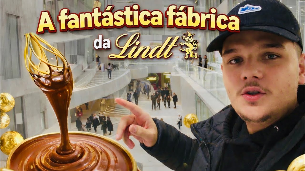 VISITEI A FÁBRICA DE CHOCOLATES LINDT!!!🍫 