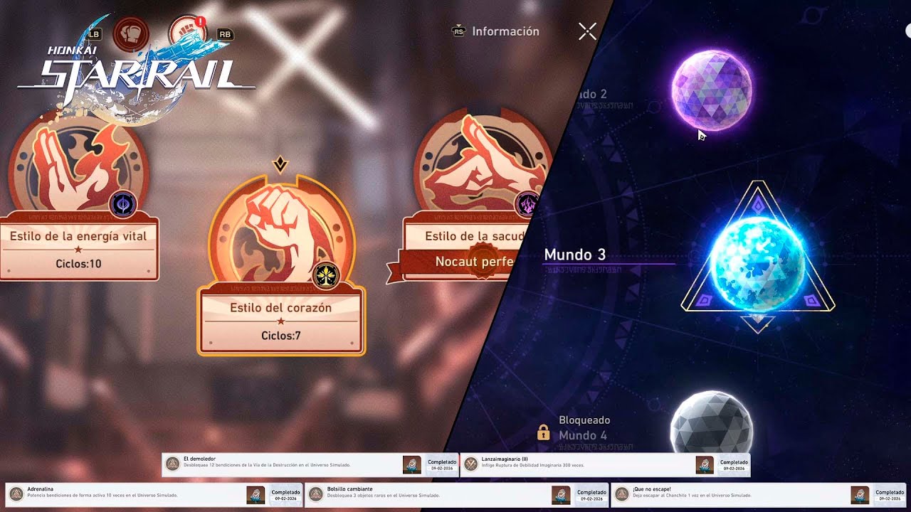 Honkai:Star Rail|#57|Terminamos Gran Torneo de Villarroca y el Mundo 3 del Universo Simulado[8/2/26]