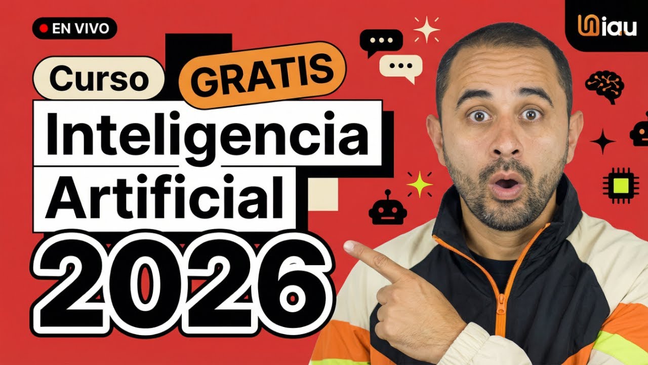 Curso de Inteligencia Artificial GRATIS - 2026 - APRENDE PASO A PASO