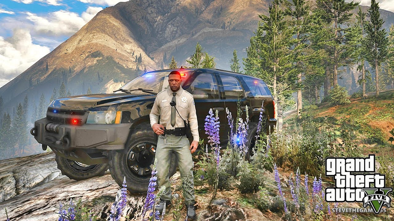 GTA 5 MODS LSPDFR 901 - PARK RANGER PATROL!!! (GTA 5 REAL LIFE PC MOD)