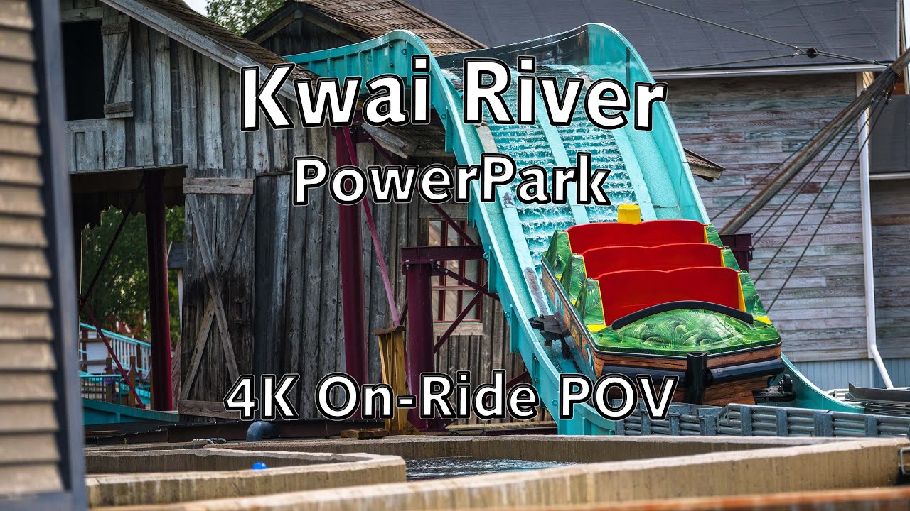 Kwai River at PowerPark | 4K On-Ride POV
