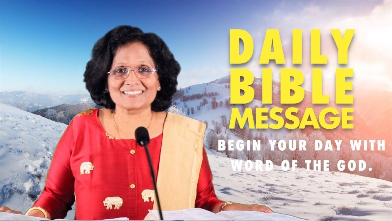 Daily Bible Message | 22 02 2026 | Psalms   కీర్తనల గ్రంథము 123 1