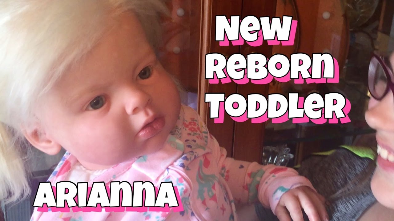 Box opening of new REBORN TODDLER ARIANNA HAPPY BIRTHDAY BELLA