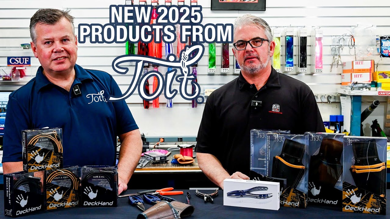 NEW Toit Fishing 2025 Products with Warren Toit