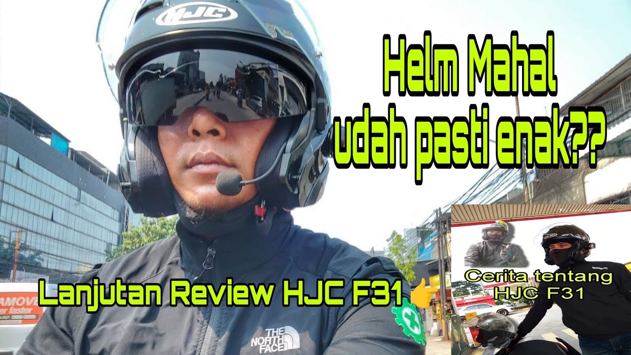 HJC F31 Helm Nyaman Tapi.... ⁉️🗿