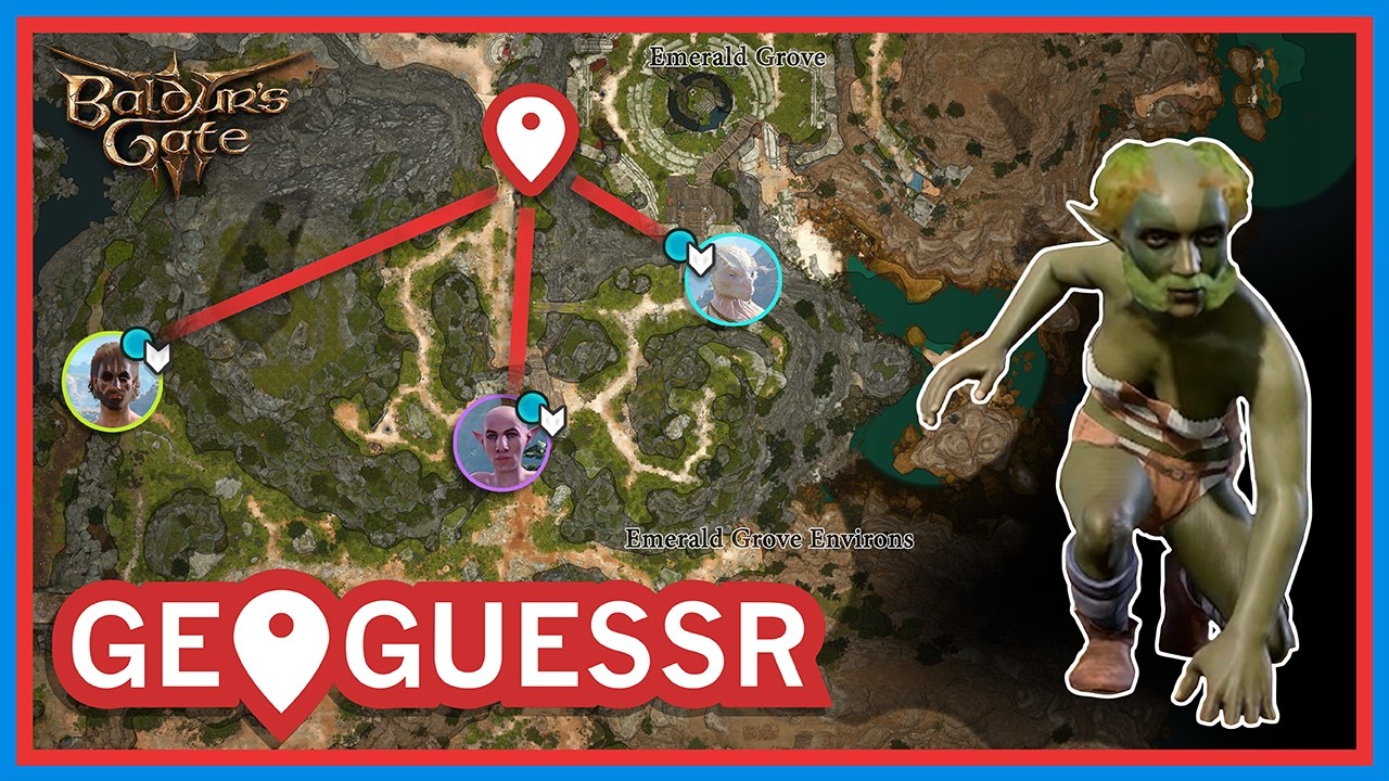Turning Baldur's Gate 3 into Multiplayer Geoguessr