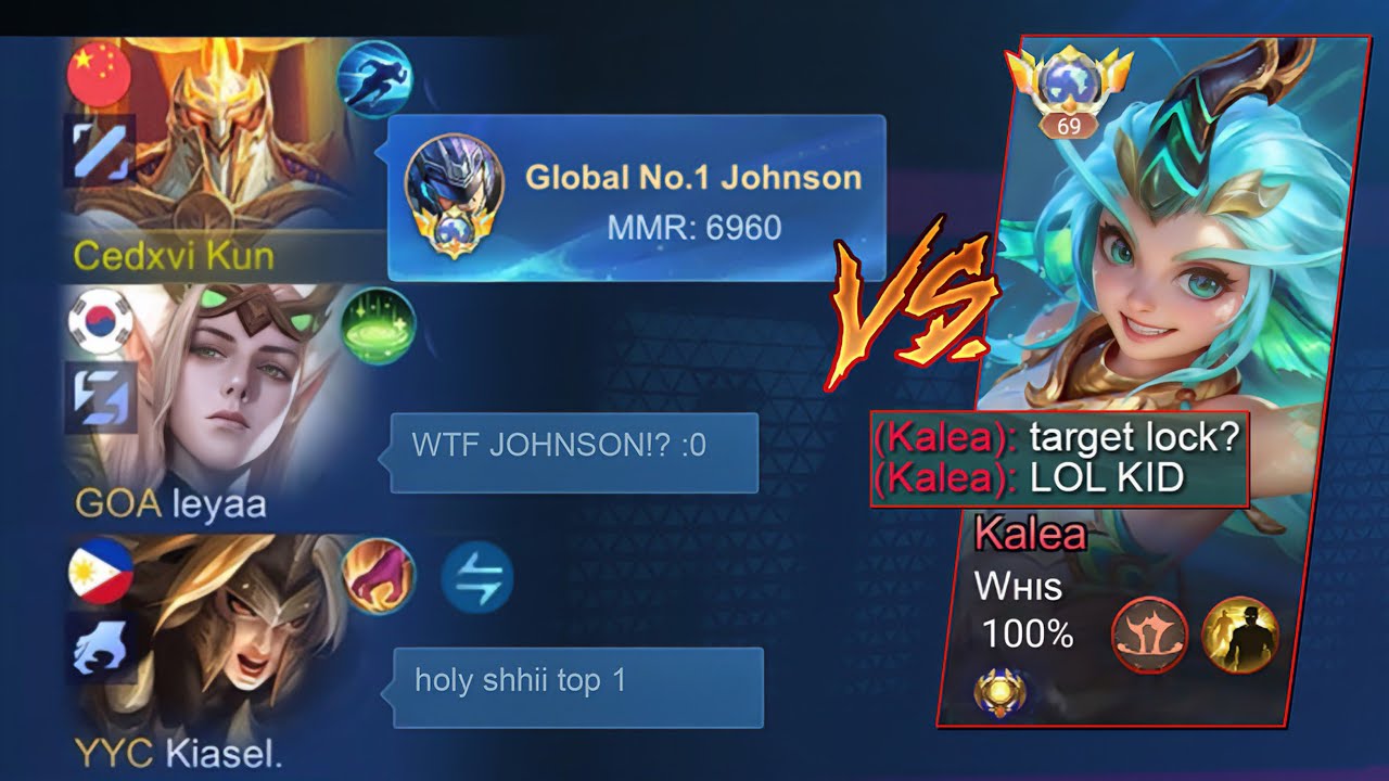 FINALLY TOP 1 GLOBAL JOHNSON!! + TARGET LOCK KALEA IN RISING!?