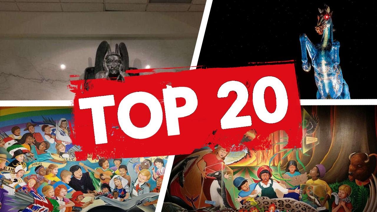 Supposed Hidden Messages In Denver Airport Artwork, According To Conspiracy Theories 💯