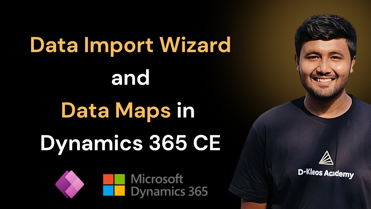 Мастер импорта данных и сопоставление данных | Управление данными в Dynamics 365 CE с участием Дж...