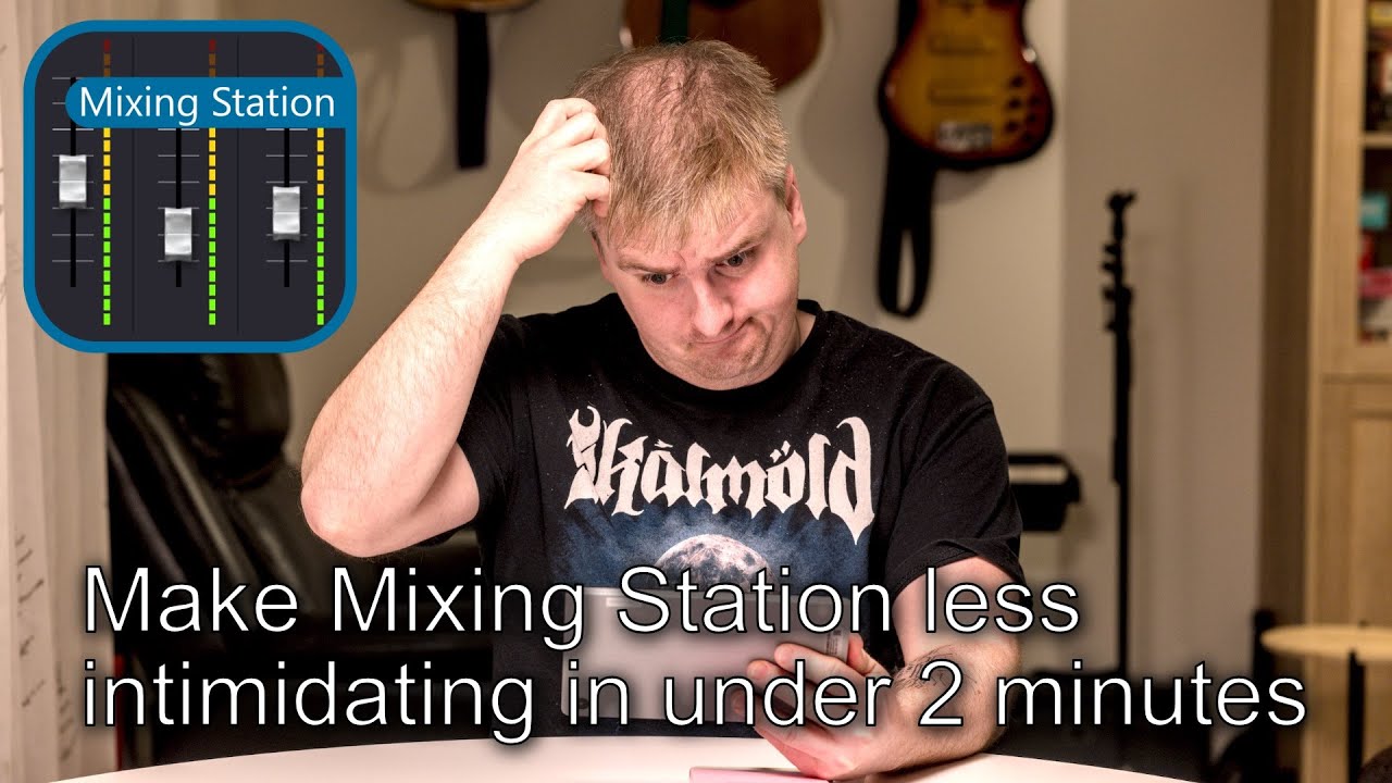 Mixing Station - Making it less intimidating for people doing their own IEM mix