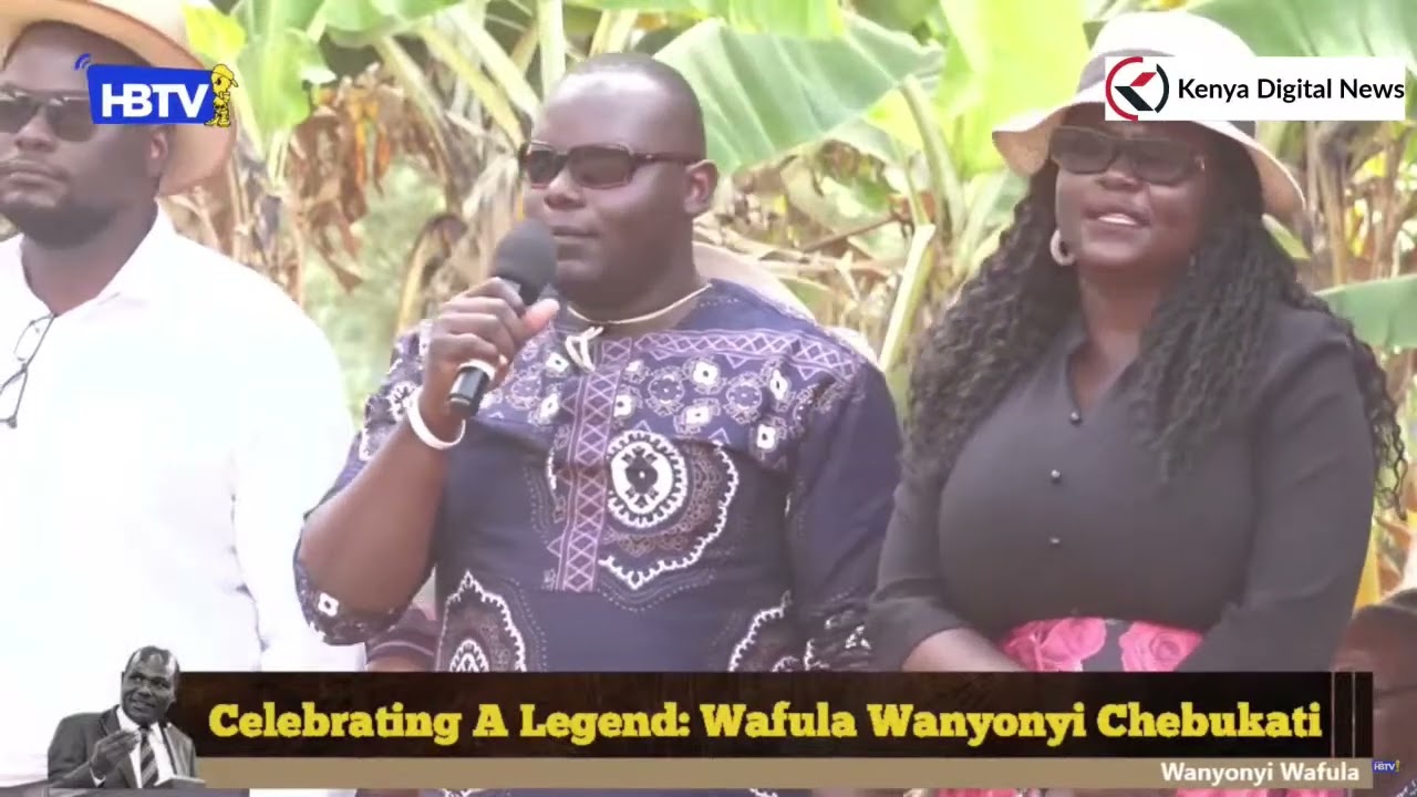 Chebukati was the best Father!! Wafula's Children Pay tribute to him in Kitale!